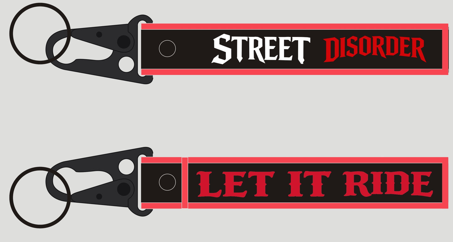 Let It Ride Key Tag