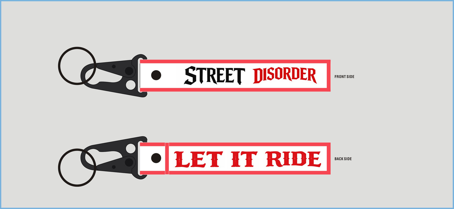 Let It Ride Key Tag