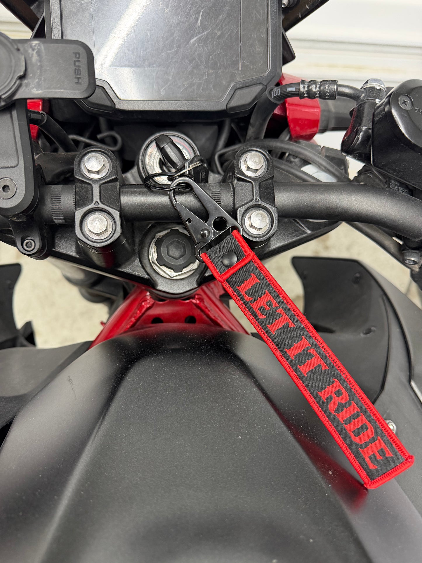 Let It Ride Key Tag